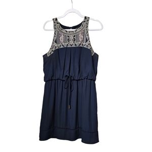 Jodi Kristopher Navy Blue Sleeveless Womens Dress Size XL